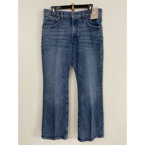 Madewell Womens Petite Relaxed Bootcut Jeans in Concho Wash NWT Size 30P - Picture 4 of 16